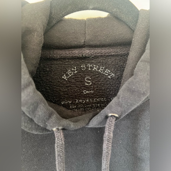 Key Street pullover black sweatshirt Size Small unisex - Picture 8 of 8